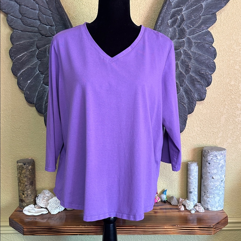Weatherproof V-Neck Top